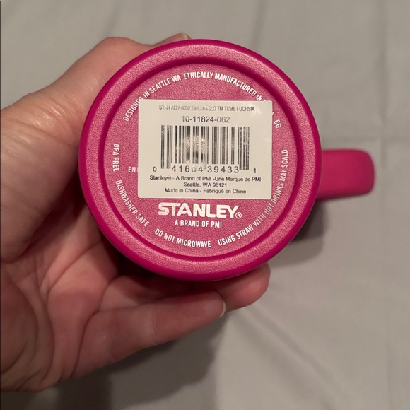 Stanley Vibrant Pink Travel Mug - Picture 2 of 5